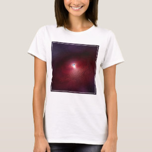 T-shirt Une Étoile De Neutron Avec Un Disque De Poussière 