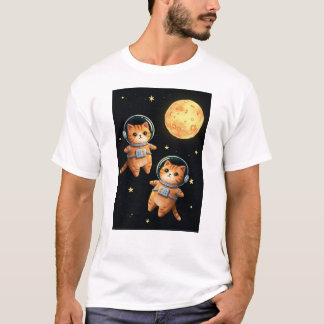 T-shirt Une étoile naît - chat