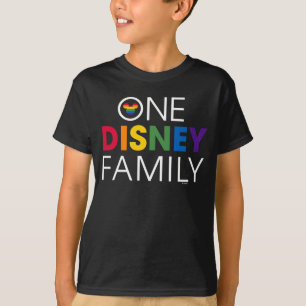 T-shirt Une famille Disney