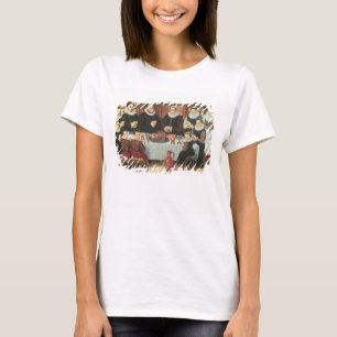 T-shirt Une famille dit grâce avant le repas, 1585 (huile