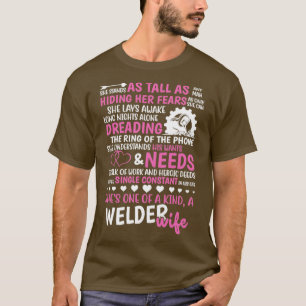 T-shirt Une femme de soudure de la sorte, une soudure de l