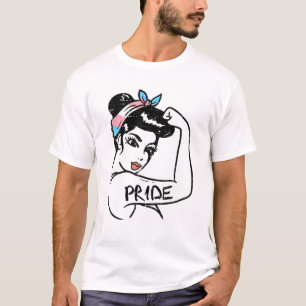 T-shirt Une femme forte et indestructible Transgenre Trans