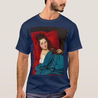 T-shirt Une femme se rétractant sur un Divan 1829 par Jose