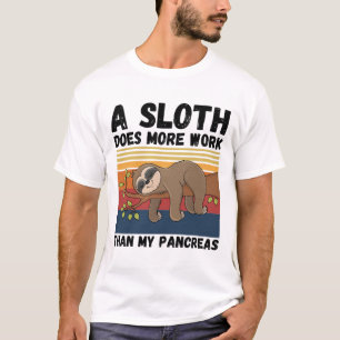 T-shirt Une Fente Fonctionne Plus Que Mes Pancréas