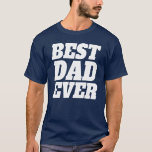 T-shirt Une Fête des pères de papa simple  Chemise