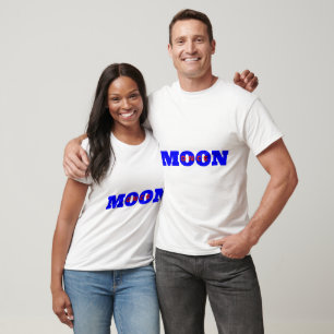 T-shirt Une fois dans la Moon Bleue
