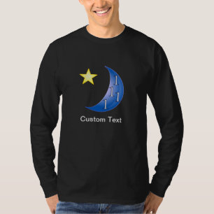 T-shirt Une fois dans l'humeur bleue drôle Puzzle de mots