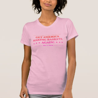 T-shirt Une fois de plus, l'Amérique fait les paniers