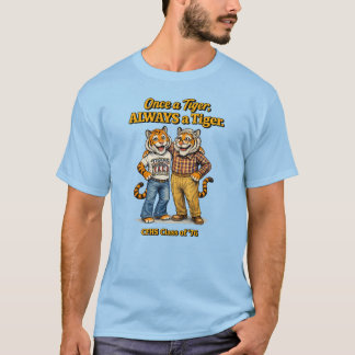 T-shirt Une fois un Tigre (M)