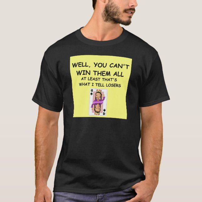 T-shirt une grande plaisanterie au sujet du gain ! (Devant)