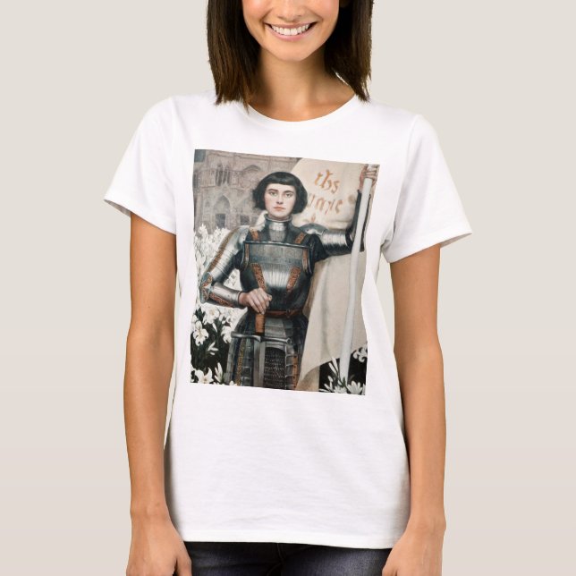 T-shirt Une gravure de Jeanne d'Arc en 1903 (Devant)
