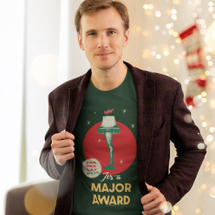 T-shirt Une histoire de Noël Prix majeur de la lampe de
