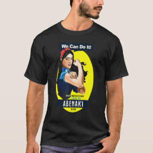 T-shirt Une Indienne Abenaki Amérindienne Ne Soutient Jama