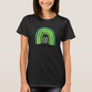 T-shirt Une infirmière chanceuse St Patrick S Day Boho Rai