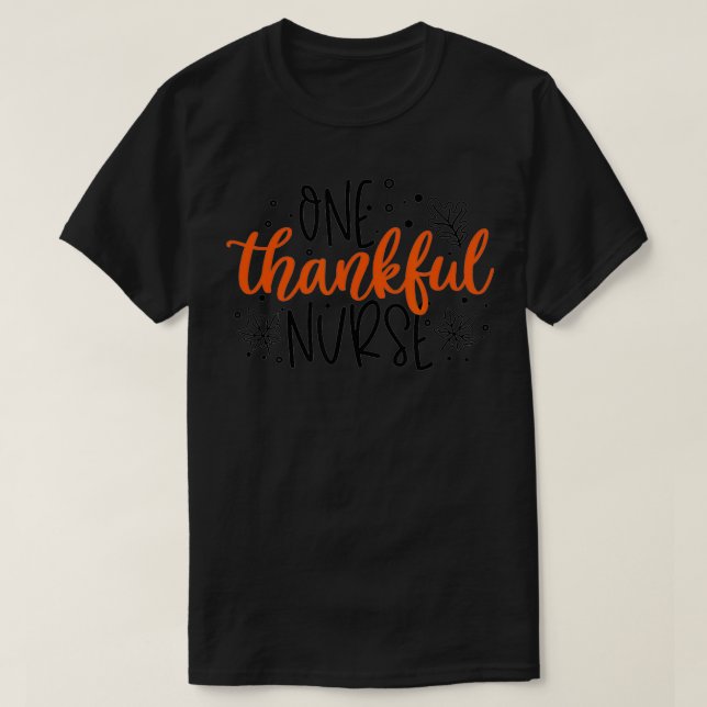 T-shirt Une Infirmière Remerciée Thanksgiving Turkey Scrub (Design devant)