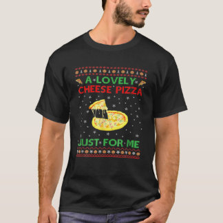 T-shirt Une jolie pizza au fromage seule amusante Kevin X