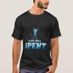 T-shirt Une journée bien passée Plongée en scaphandre auto