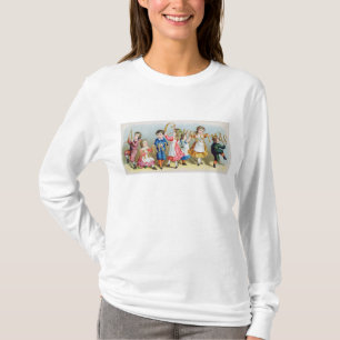 T-shirt Une joyeuse carte postale victorienne de