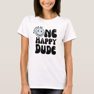 T-shirt Une joyeuse chemise de mère d'anniversaire