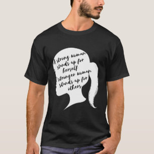 T-shirt Une justice sociale forte Marche féministe