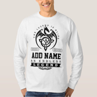 T-SHIRT UNE LÉGENDE SANS FIN