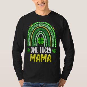 T-shirt Une Lucky Mama Funny Famille St Patrick's Day