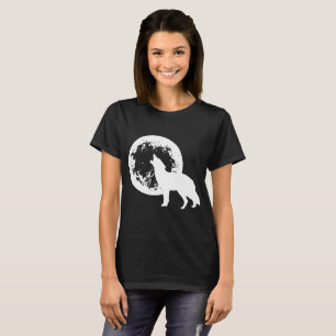 T-shirt Une lune de loup