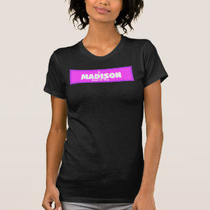T-shirt Une Madison Type De Jour Imprimer La Nouveauté