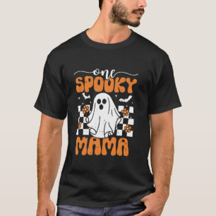 T-shirt Une Mama Éffrayante Matching Famille Costumes d'Ha
