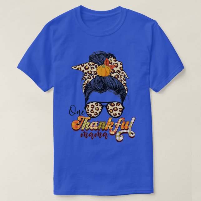 T-shirt Une Mama Gentil Drôle Mâle Mâle Bun Automne Que (Design devant)