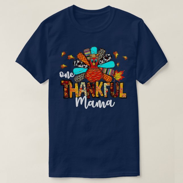T-shirt Une Mama Gentil Drôle Mâle Mâle Bun Automne Que (Design devant)