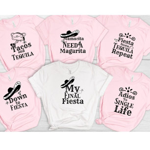 T-shirt Une mamacita mexicaine a besoin d'une bachelorette