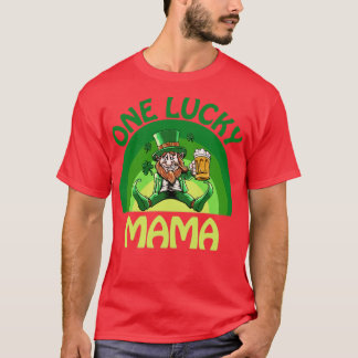 T-shirt une maman chanceuse