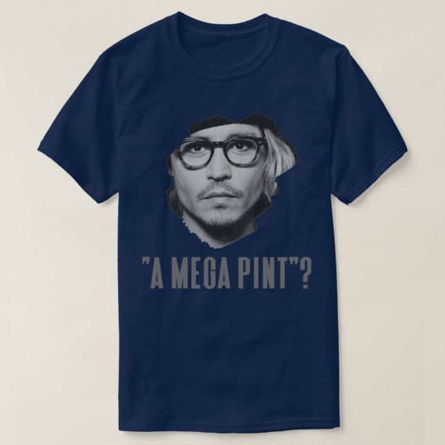 T-shirt Une Méga Pint Méga Pint De Vin T 2 (Design devant)