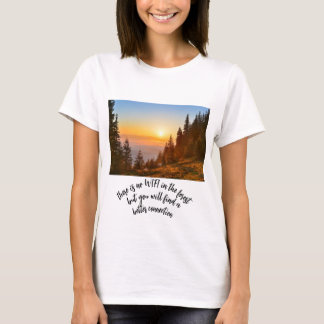 T-shirt "Une meilleure connexion" Femmes