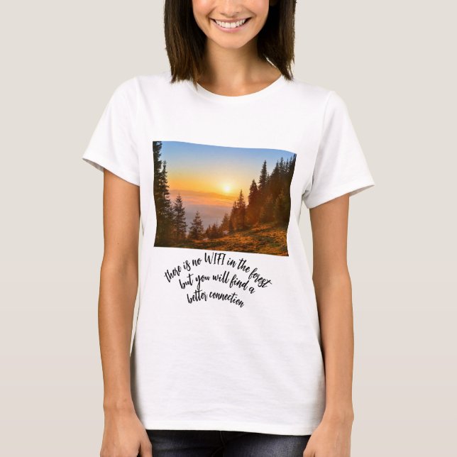 T-shirt "Une meilleure connexion" Femmes (Devant)