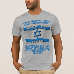 T-shirt Une nation peut-elle être soutenue dans un jour ?