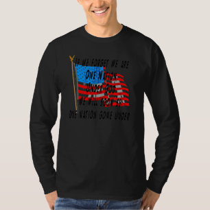 T-shirt Une nation sous Dieu