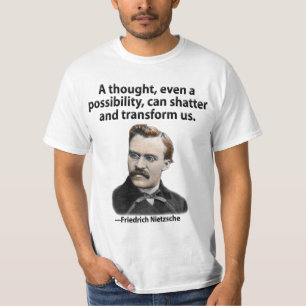 T-shirt Une pensée peut nous briser et transformer