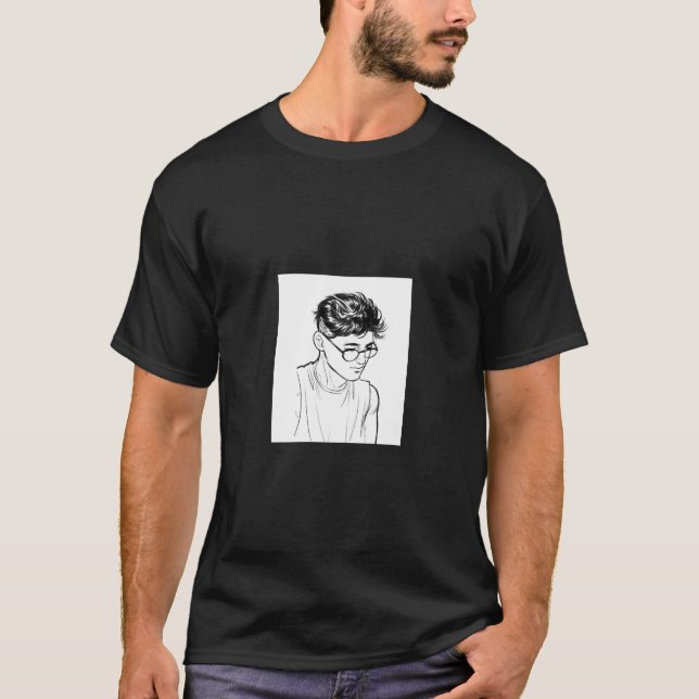 T-shirt Une pensée profonde (Devant)