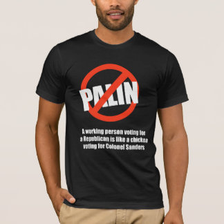 T-shirt Une personne de fonctionnement votant pour un