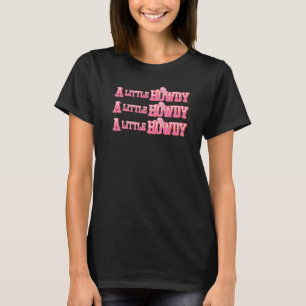 T-shirt Une Petite Petite Fame Vintage Cowgirl Rush Day