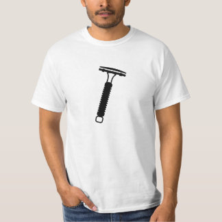T-shirt Une pièce en t 2 de rasoir de sécurité - lumière