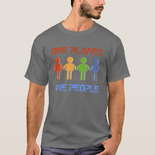 T-shirt Une planète un peuple