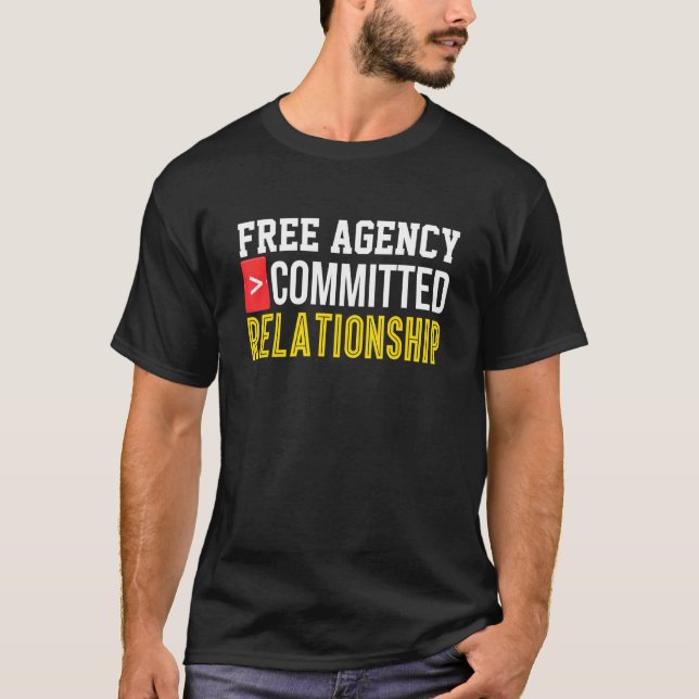 T-shirt Une Relation Commis En Ligne Rencontre En Ligne Br (Devant)