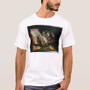 T-shirt Une réunion musicale des chats