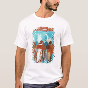 T-shirt Une scène de la vie, dépeignant des musiciens