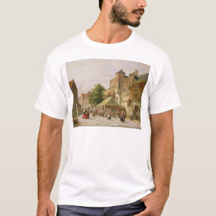T-shirt Une scène de rue à Amsterdam