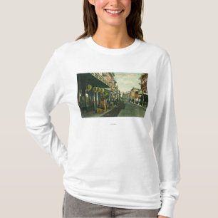 T-shirt Une scène de rue de Chinatown