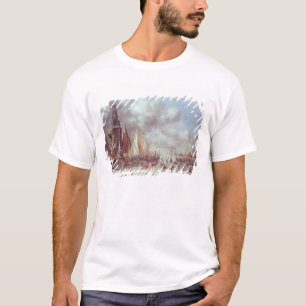 T-shirt Une scène d'hiver à Amsterdam